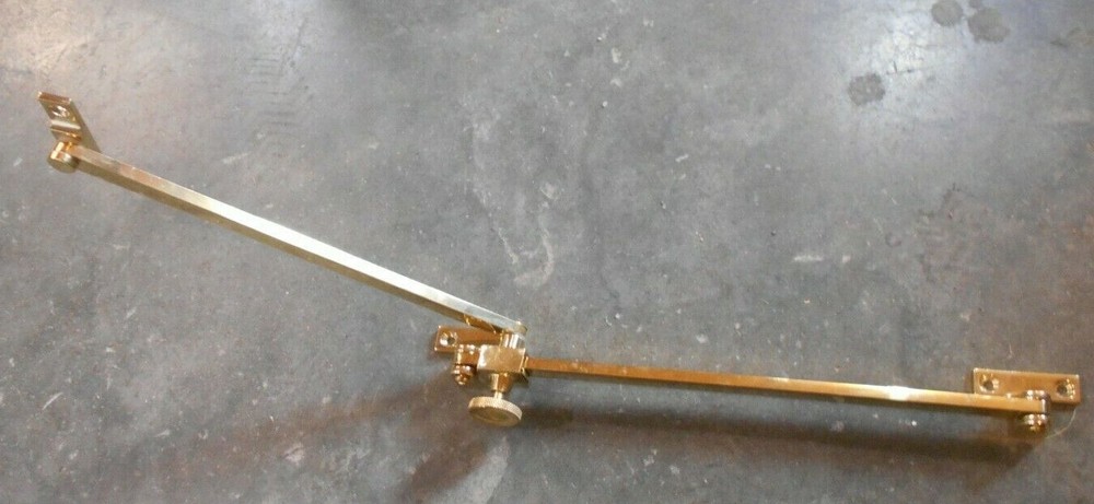 Hd Brass Locking Drop Lid Support/Bracket (E-6)
