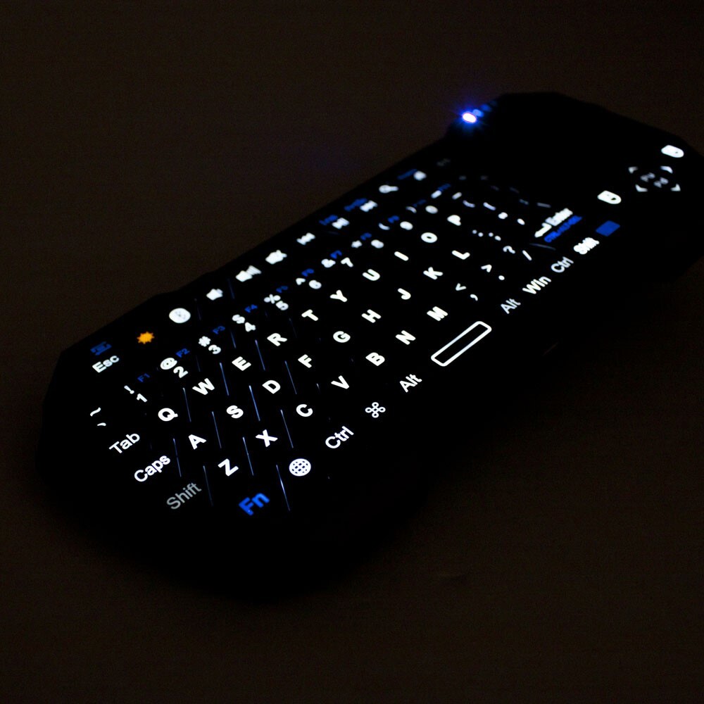 Fosmon 30FT Mini Wireless Bluetooth Keyboard Touchpad for iOS Android Windows