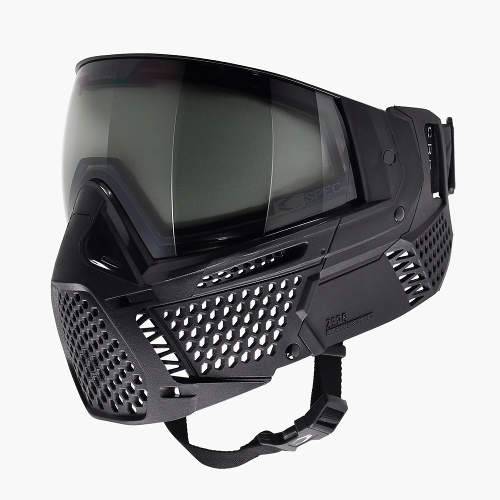 NEW CRBN ZERO BLACK GOGGLE - STORM FAN COMBO