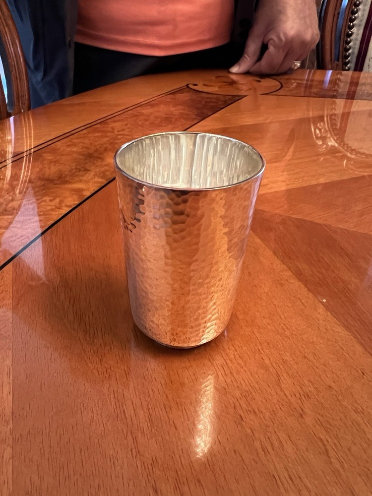 Antique Handmade Sterling Silver cup
