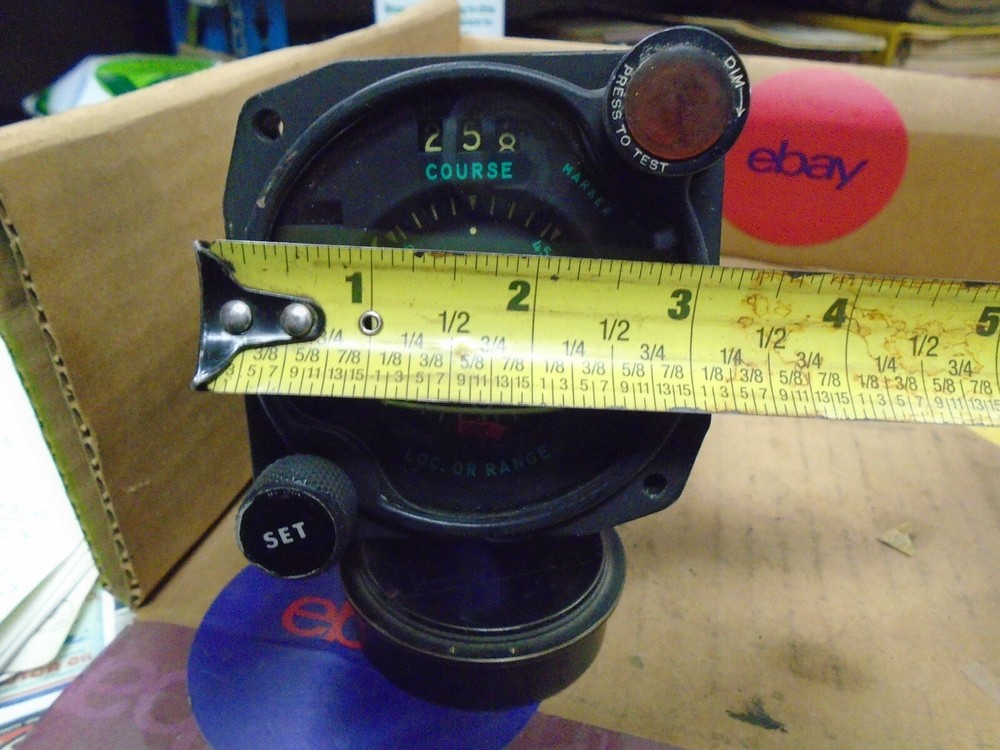 COURSE INDICATOR WITH GLIDESCOPE P/N: ID-249A/ARN