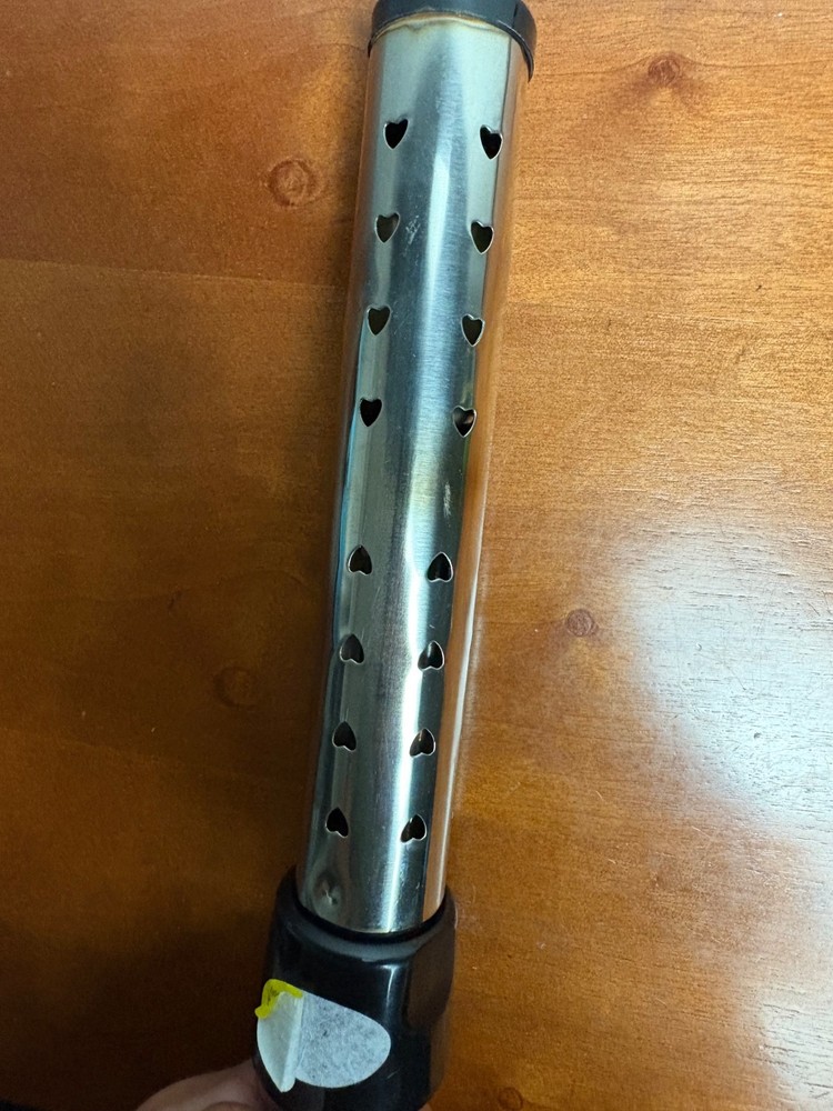 Electric Immersion Water Heater – Stainless Steel Heating Tube with Heart Patter