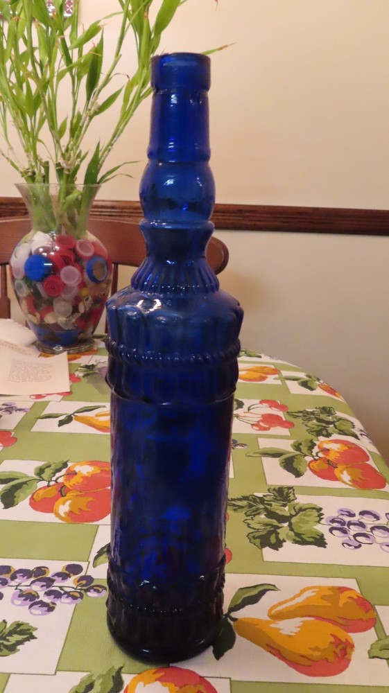 Blue Glass Bottle