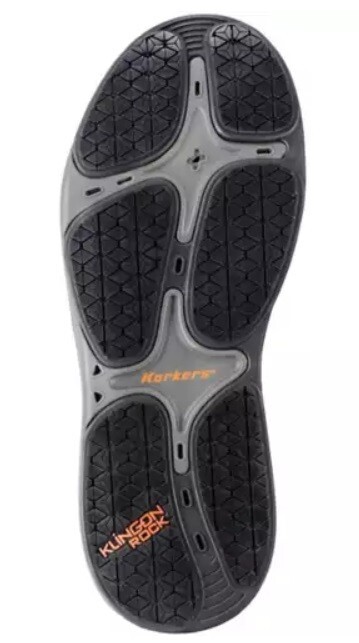SIZE #9 KORKERS STEALTH SNEAKER WADING BOOT -HYPERLITE, QUICK DRAIN, FIXED SOLE