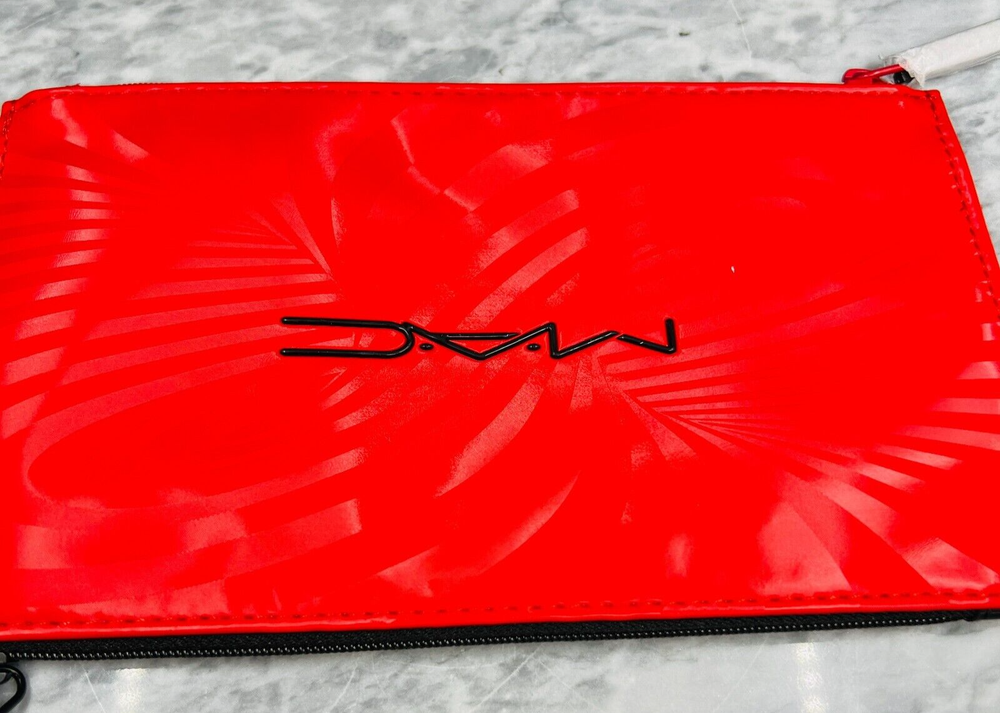 MAC RED COSMETIC POUCH - (NEW)