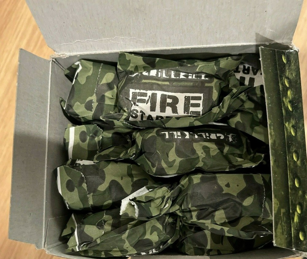 40 pieces 600+ Minute Burning Fire Starter Big Pack Waterproof NEW