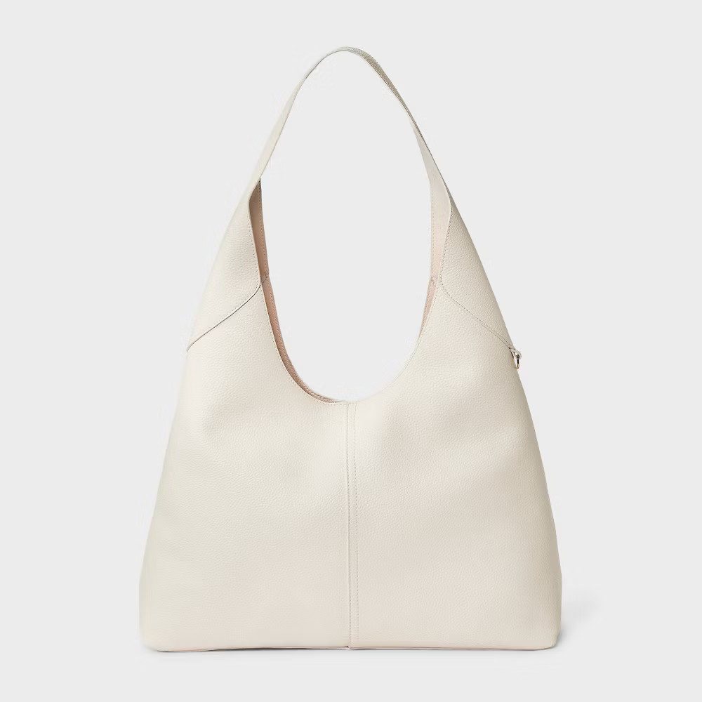 Oversized Slouchy Shoulder Bag - Universal Thread Off-White