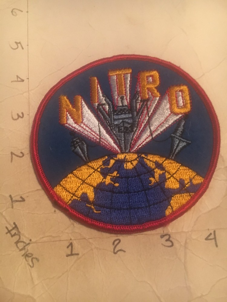 US Navy USS Nitro AE-23 Ammunition Ship patch 7/25/25