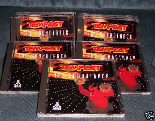 TEMPEST AUDIO CD Atari Jaguar 2 PACK NEW