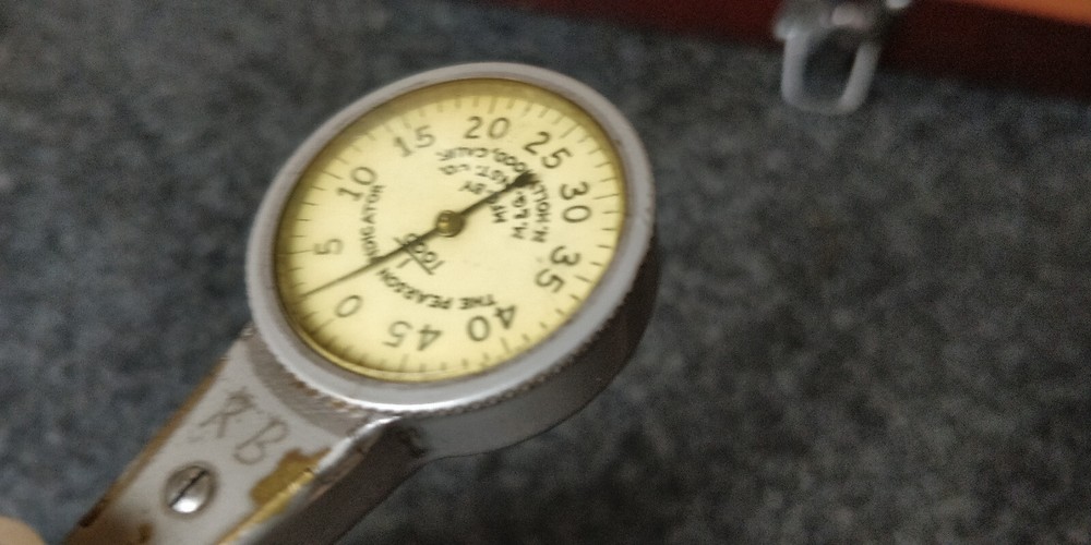 TESTED Dial Test Indicator PEARSON good working order MACHINIST