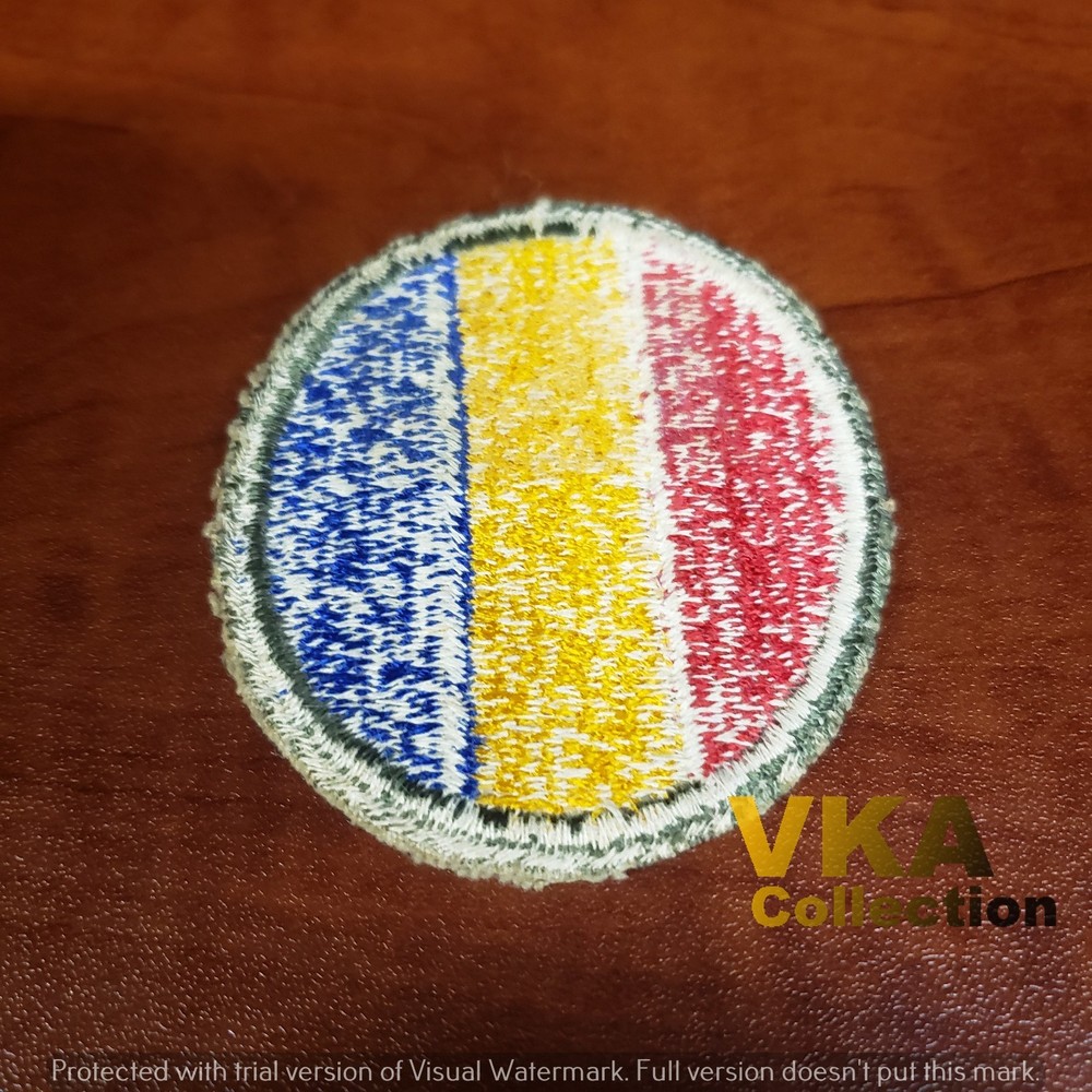 WWII Era Cut Edge US Army Replacement and Schools Command Patch