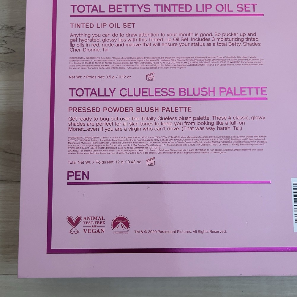 Hipdot Clueless 25th Anniversary Makeup Collection