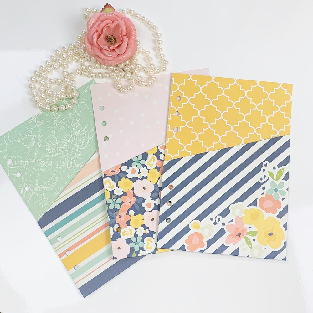 JORNAL PLANNER POCKETS  3x A5 Double-sided