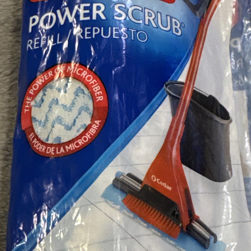 O Cedar Roller Mop Power Scrub Microfiber Roller Refill OCedar O-Cedar