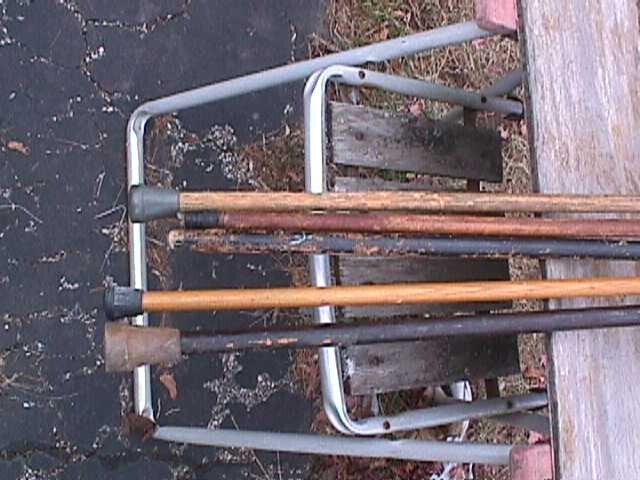 WOOD WALKING CANES DECOR or YOU RESTORE
