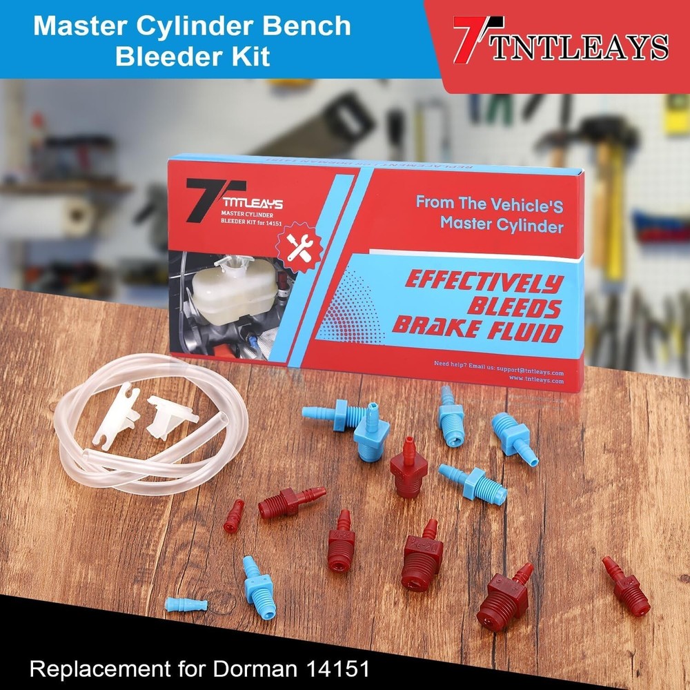 Master Cylinder Bleeder Kit Replacement for 14151, Brake Bleeding Kit, Imperial