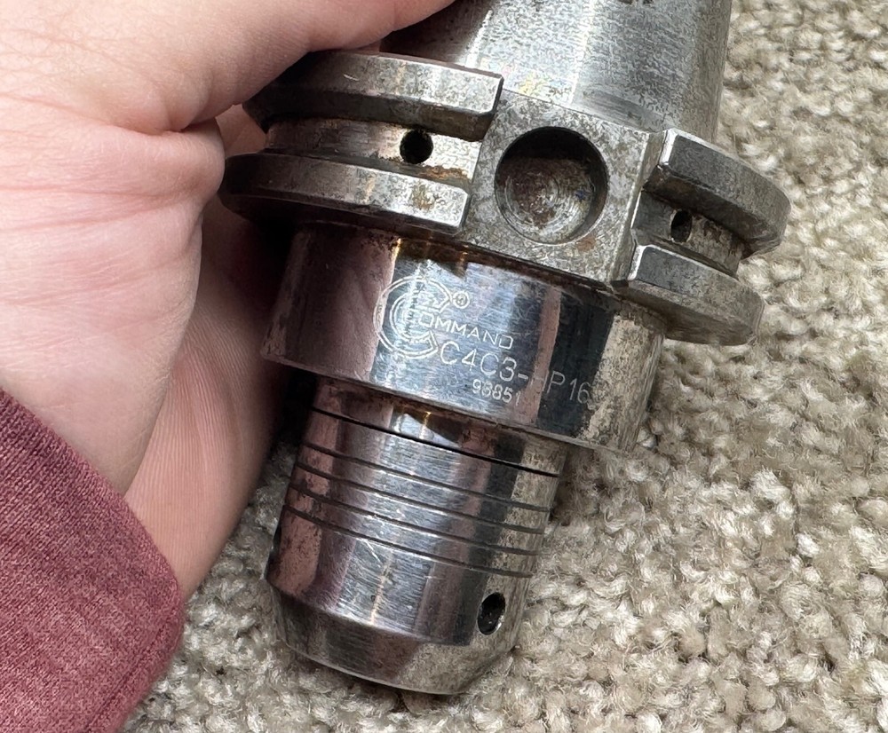 COMMAND ER16 COLLET CHUCK - CAT40 - C4C3-HP16