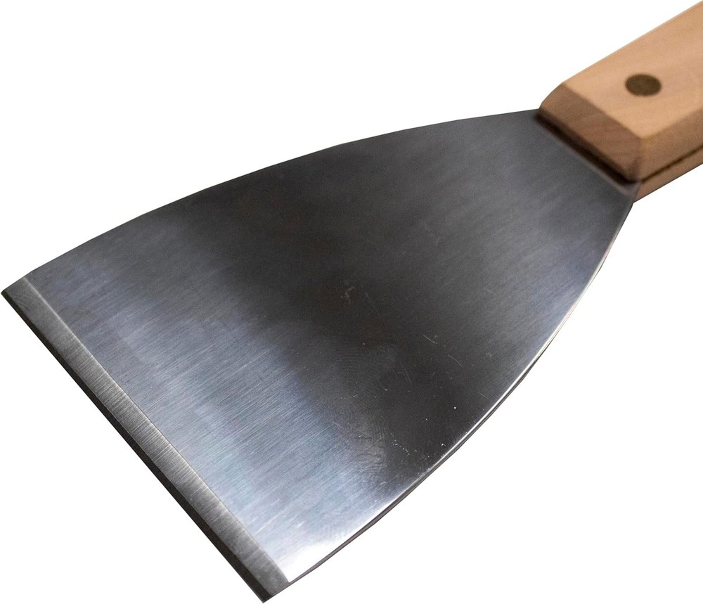 ALLWAY LS3 Long Wood Handle Burn-Off Scraper, 3"
