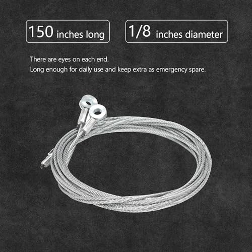 150"(12.5ft) Enclosed Trailer Replacement Cable Wire, Enclosed Cargo 2pack