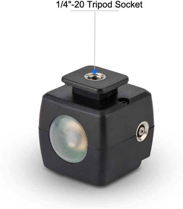 Optical Flash Slave Trigger Hot Shoe Sync Adapter with PC Socket,Optical Sensor