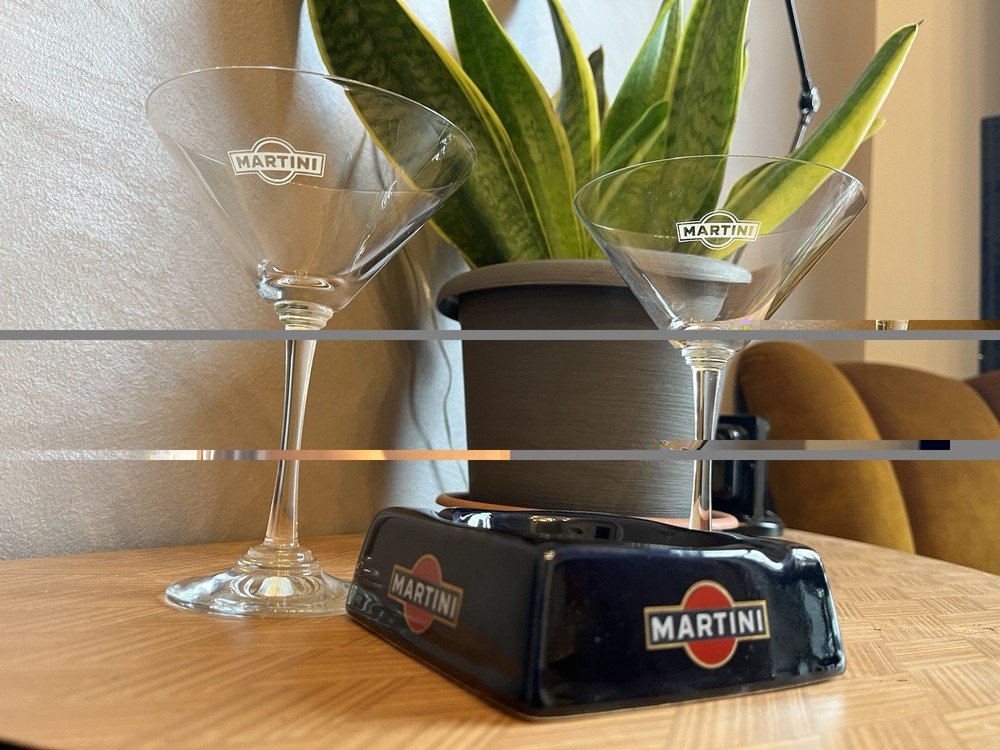 Martini 2 Original Crystal Double Cup Perfect