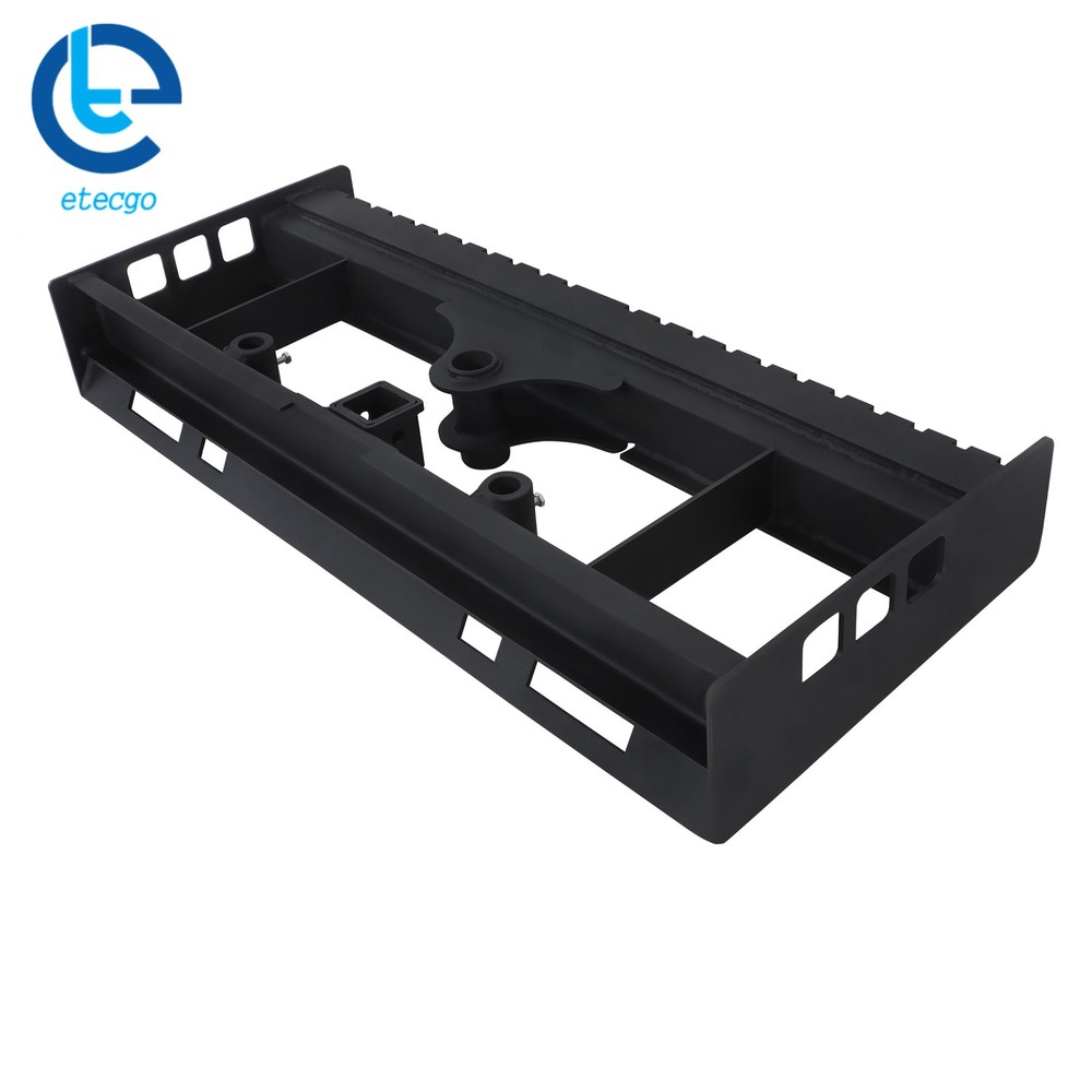 Easy Installation 45 Inch Skid Steer Pallet Fork Frame W/ Receiver Hitch 2500Lbs