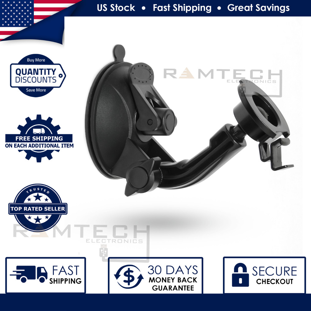 Car Windshield Adjustable Suction Cup Bracket Mount Garmin RV 660 LMT GPS