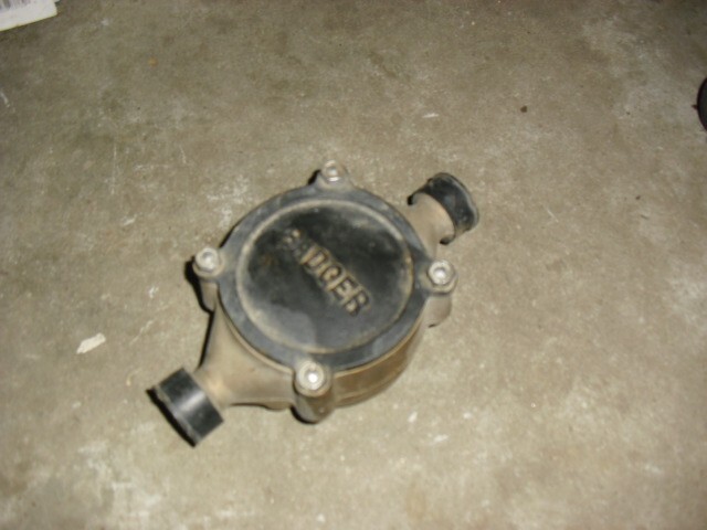 Badger RCDL 25 5/8" Disc Series Meter  Brass NOS