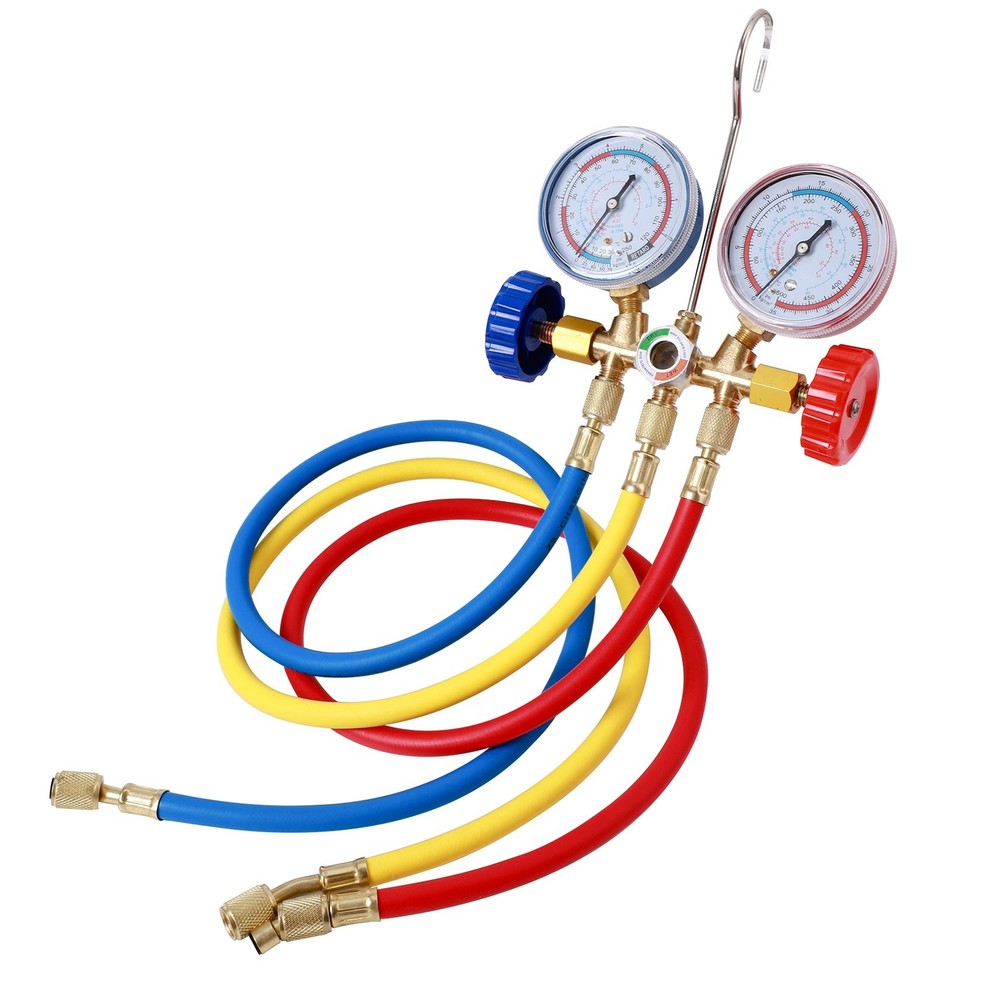 HVAC A/C Charging Service Manifold Gauge Tools Set