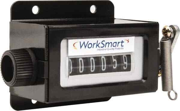 Value Collection 6 Digit Mechanical Display Stroke Counter Manual Reset