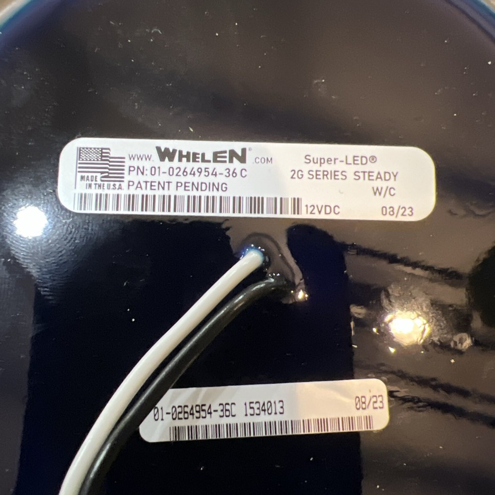 Whelen Compartment Light- 4" Round LED 2G Series