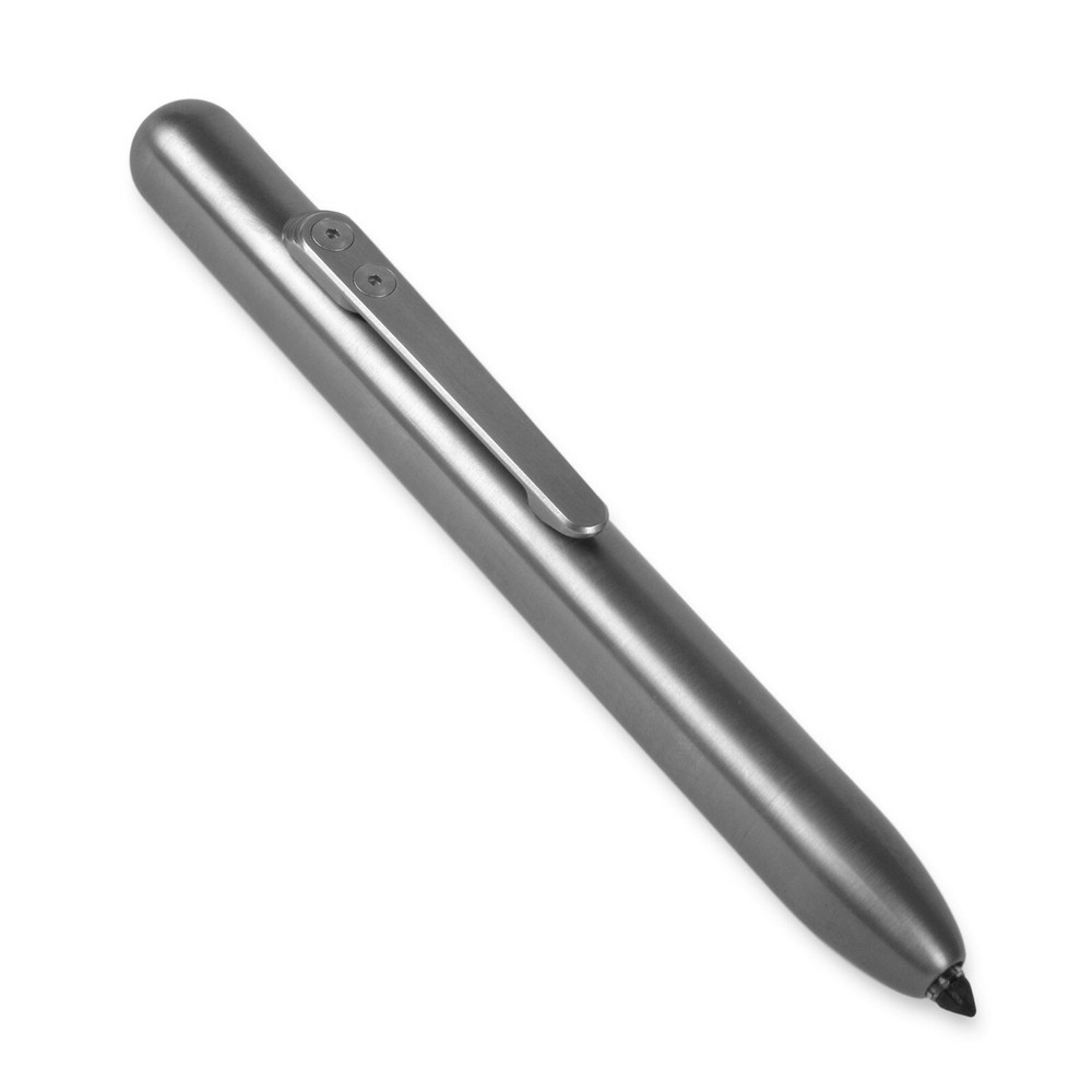 MARKSMITH Titanium Bolt Action Retractable Permanent Marker - Black Ink