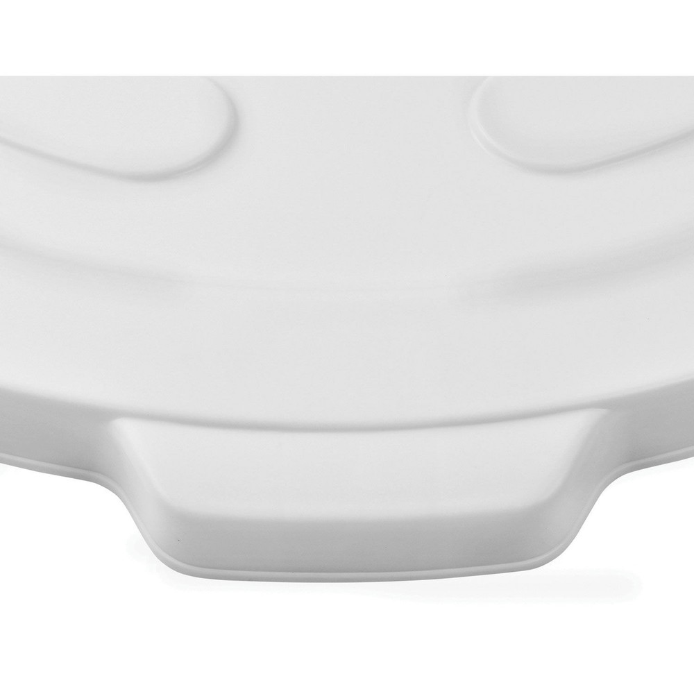 Global Industrial 55 Gallon Garbage Can Lid White