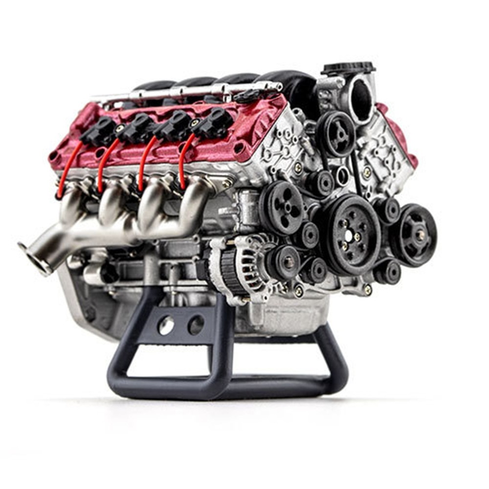 For Adults V8 Combustion Engine Model Building Kits Internal DIY Hobby