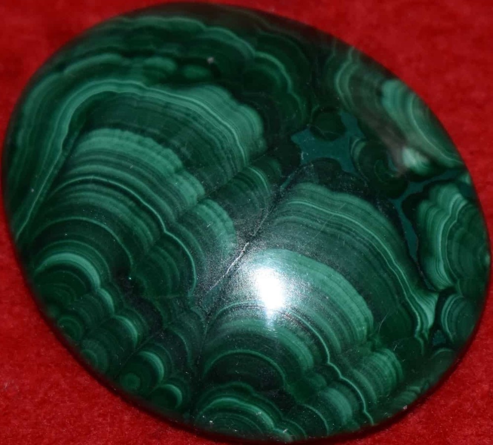 Malachite Worry Stone #3