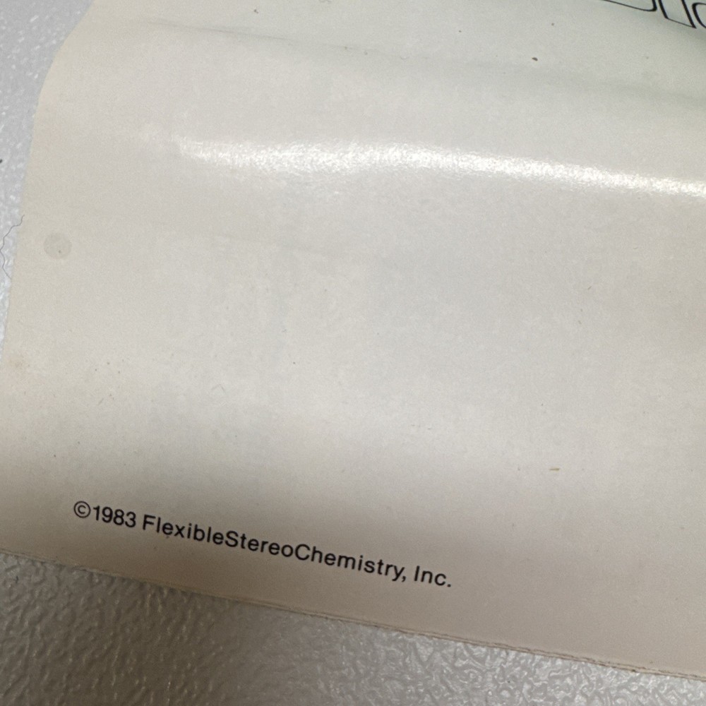 Molecular Visions Organic Chemistry Modeling Kit & Framework Modelling Kit 1992