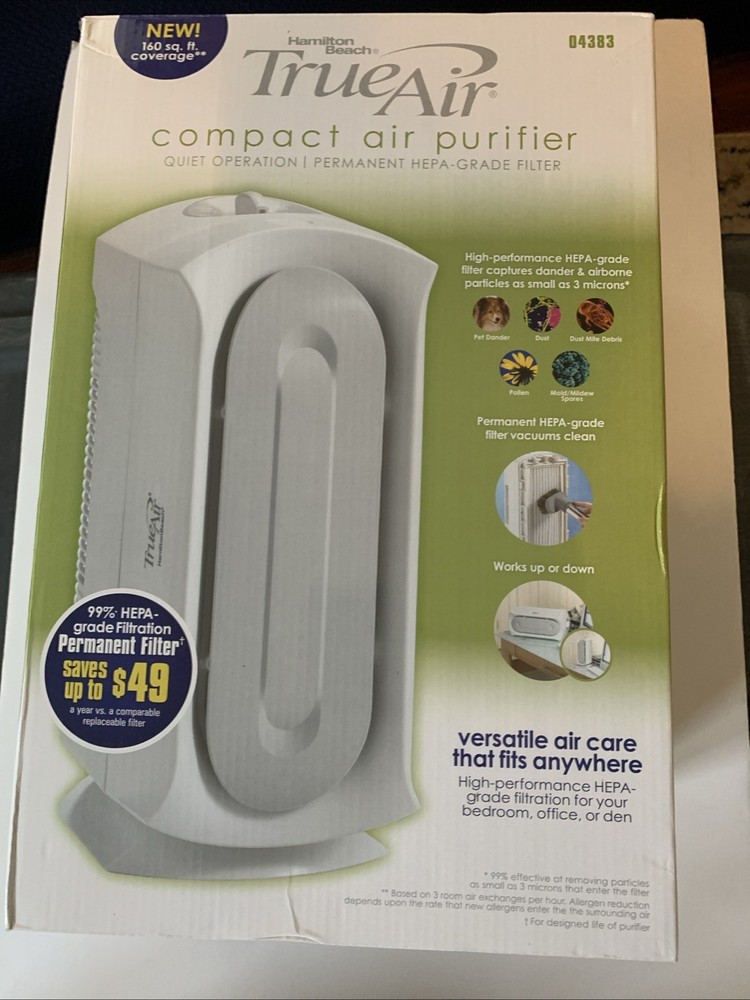 Hamilton Beach True-Air HEPA Air Purifier - White
