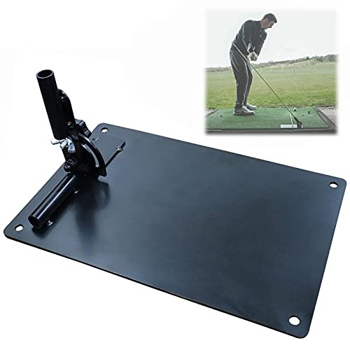 Golf Practice Plate Swing Plan Trainer Alignment Stick 1 Pack Standard Plate