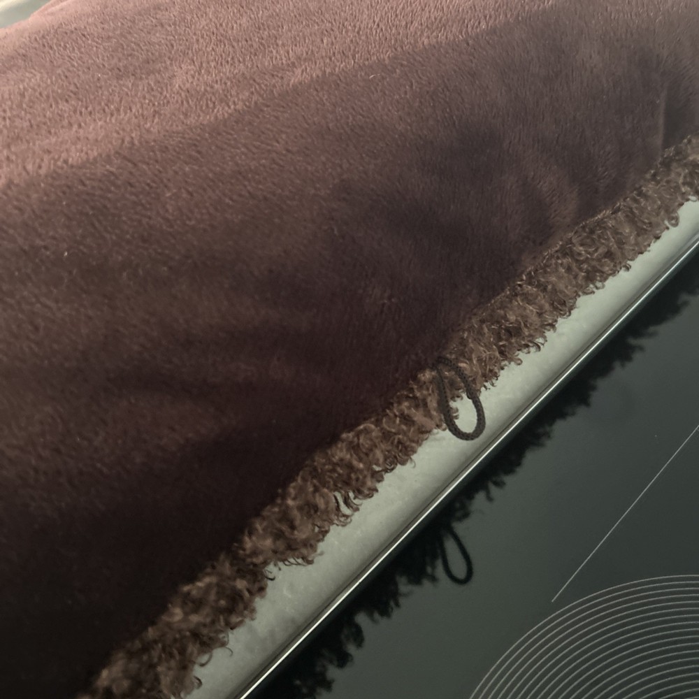 Official Hersheys Chocolate Pillow From Gift Shop. Fluffy Front + Soft Back