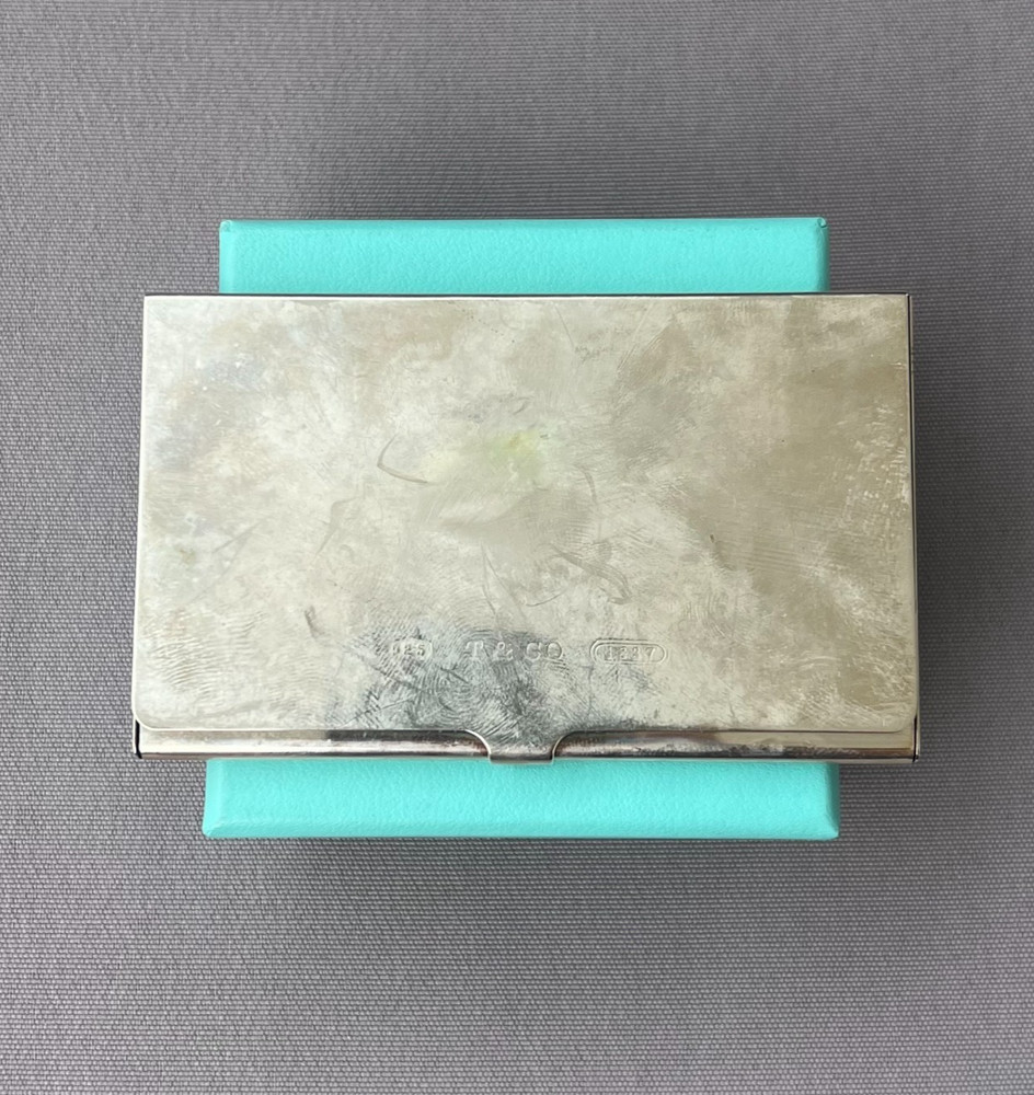 Tiffany & Co. 1837 Sterling Silver 925 Card Holder
