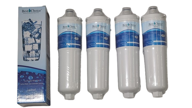 Best Choice BCF72 For Bosch CS-52 640565 Refrigerator Water Filter NEW! 4 Pack