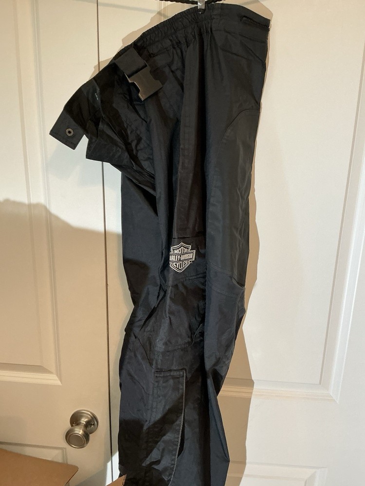 ￼ Harley‘S Davison ￼Two-Piece Rain Suit (Size Medium )