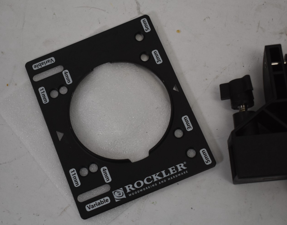 Rockler Variable Plate Mounting Bracket Set Replacement Pack Assembly Genuine