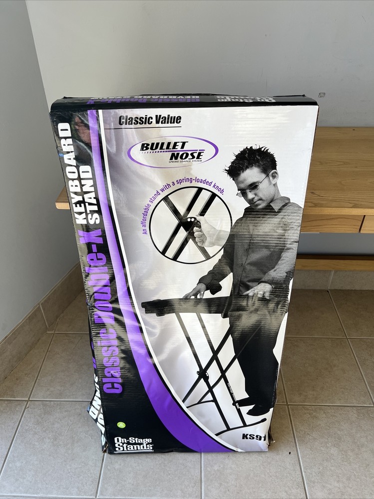 On-Stage KS91 Classic Double-X Keyboard Stand