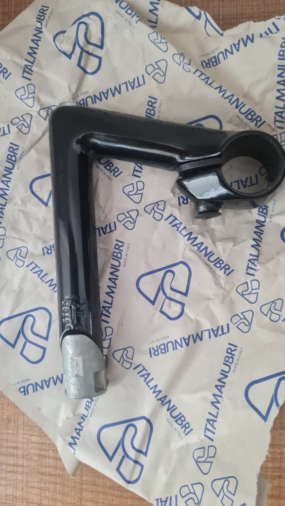 ITM Handlebar Mount Handlebar Support Black Vintage Nos 100MM