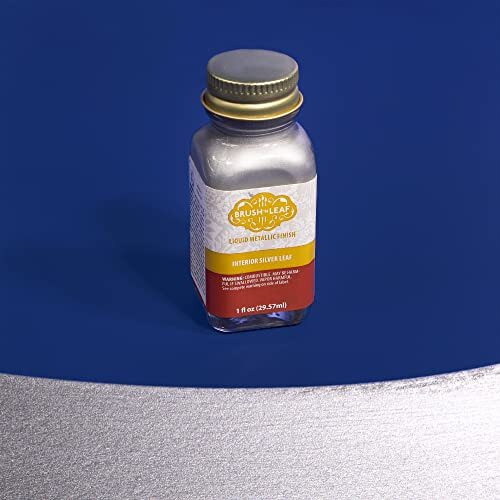AMACO Brush N Leaf - Silver Leaf 1oz Bottle