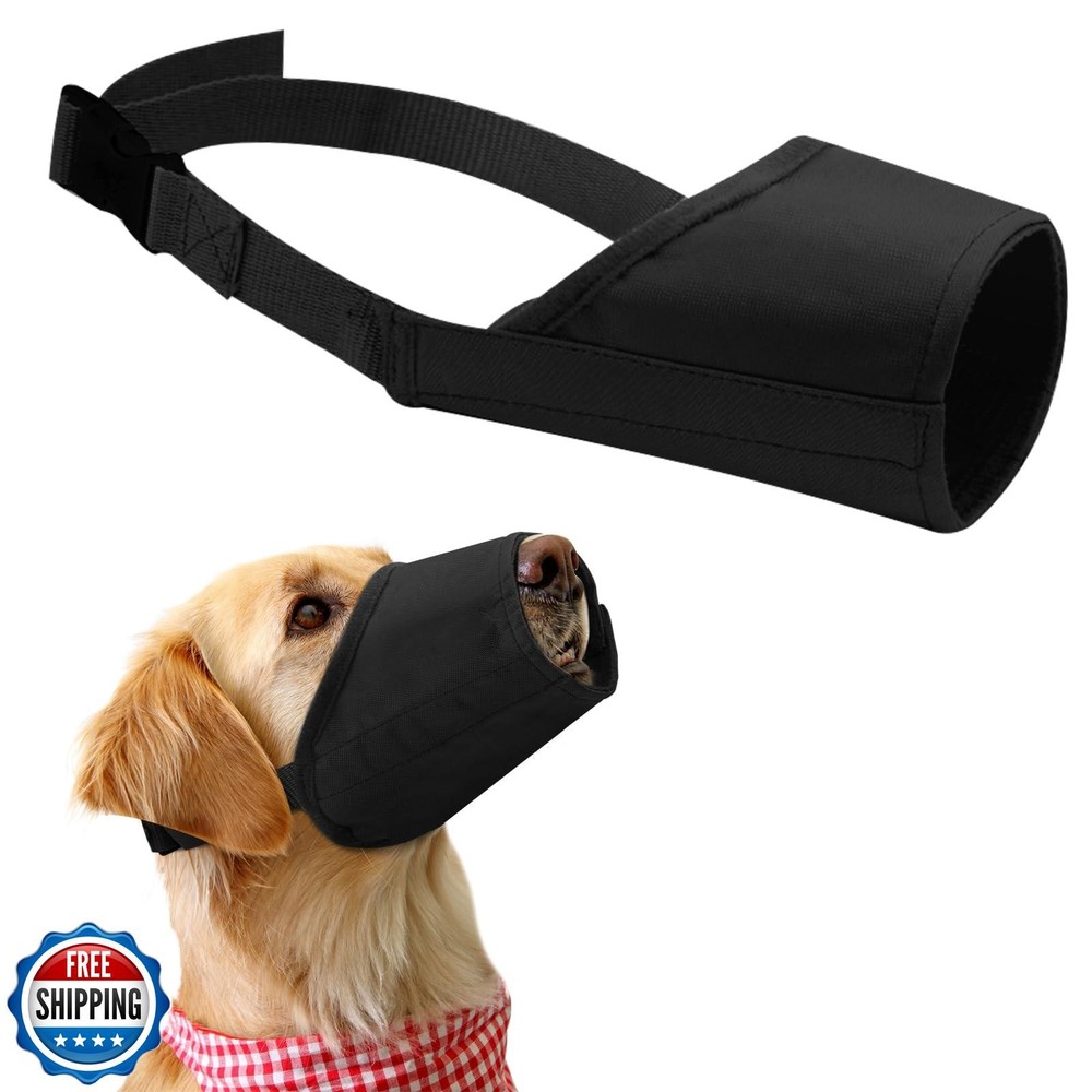 Coppthinktu Dog Muzzle for Small Medium Sized Dogs Anti Biting Barking Chewin