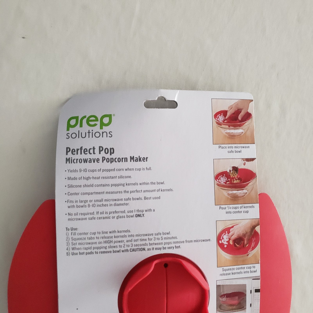 Progressive PS-88 Prep Solutions Popcorn Maker perfect pop microwave