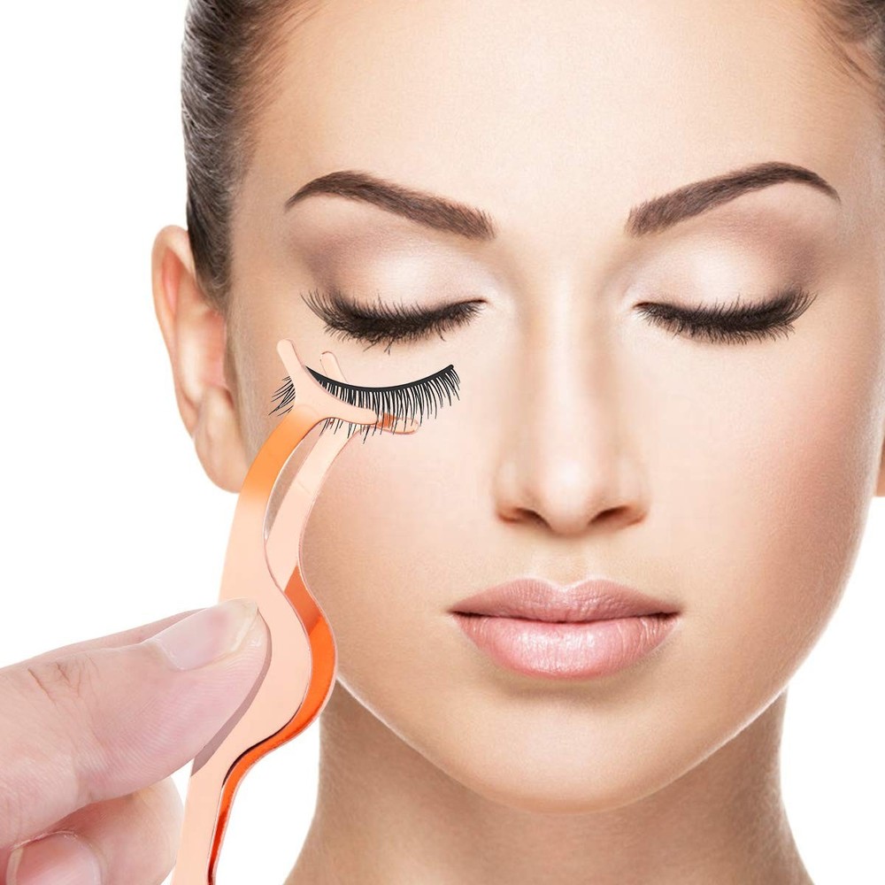 Arroyner 3Pcs Eyelashes Tool Fake Lash Applicator 3 Piece Set, Black