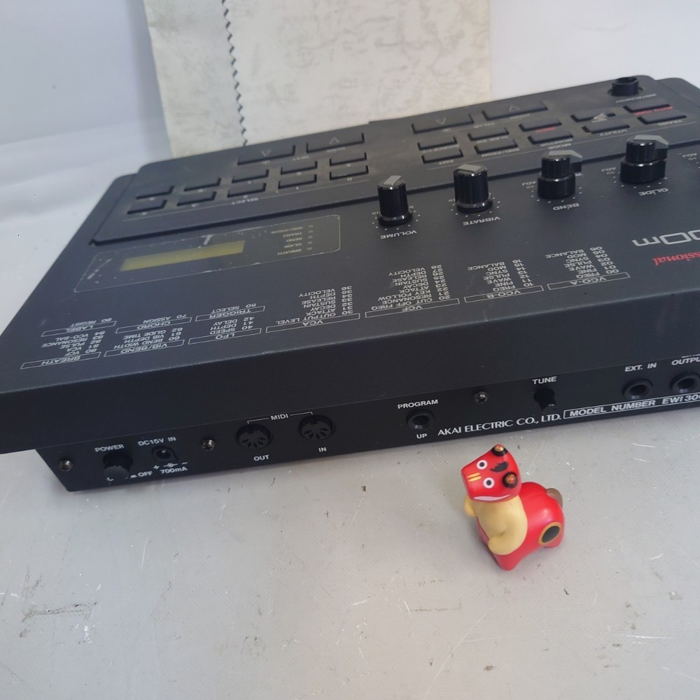 AKAI EWI3000m EWI Sound Module Synthesizer Rack Unit for Wind Controller Tested